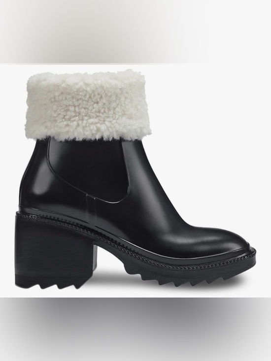 INC International Concepts Shoes - NIB [INC International Concepts] Eadin Faux Fur Cushioned Rainboots Women’s 10